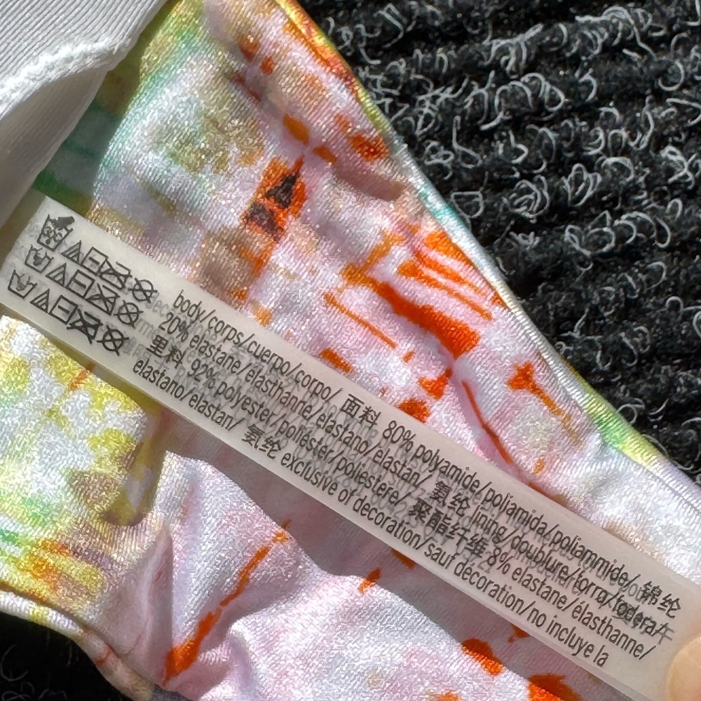 VS tie dye bandeau top - Picture 6 of 6